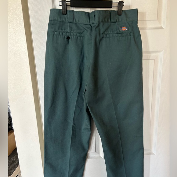 Dickies Hi Waisted Ankle Green Urban Outfitters Size 12 UO - Picture 4 of 6